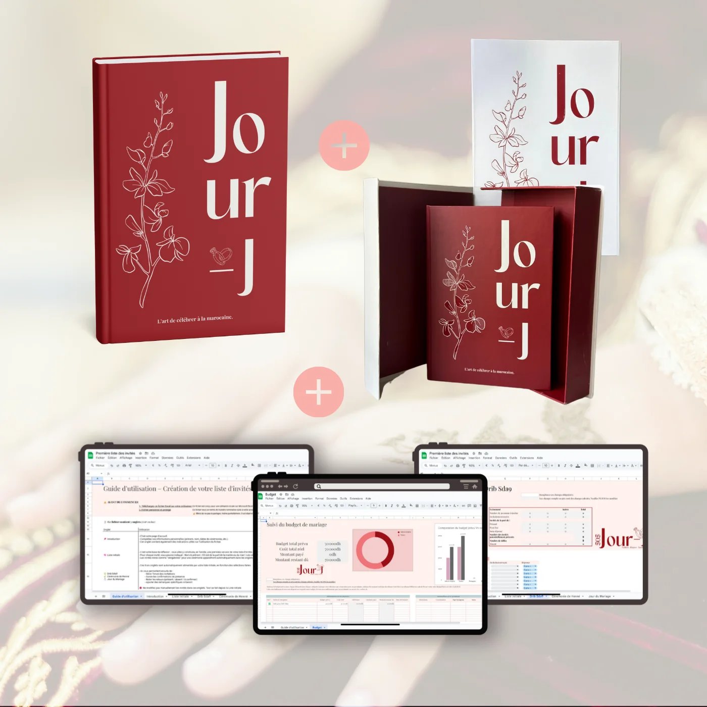 Le wedding planner SOS Jour-J, sa boîte aimantée et ses outils digitaux